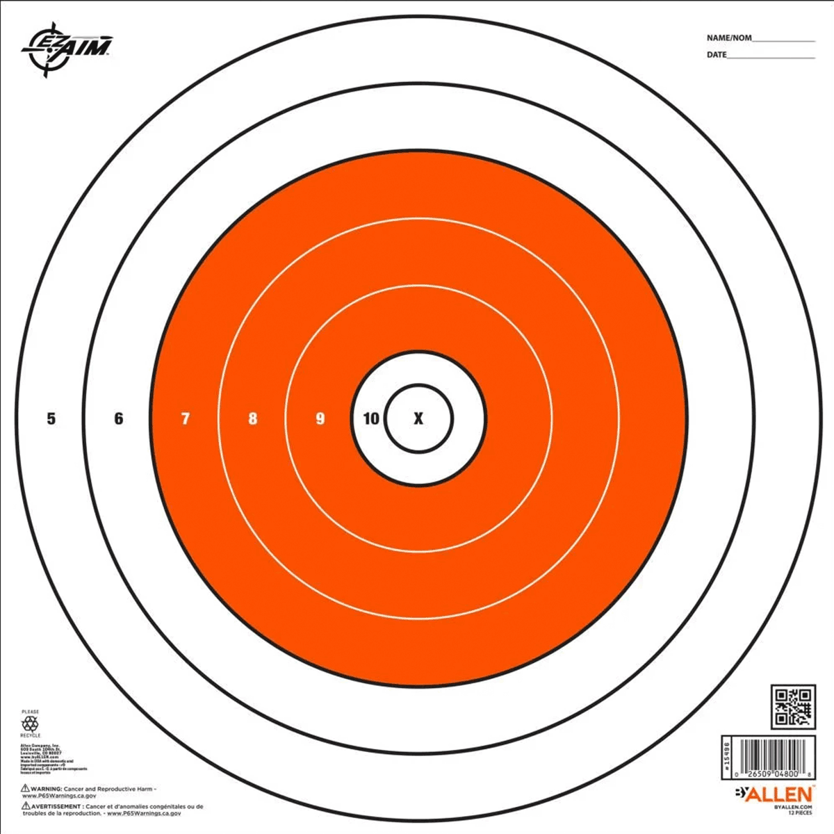 Allen EZ Aim Bulls Eye