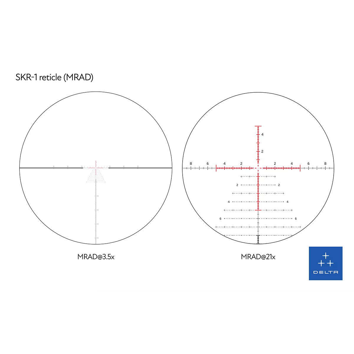 Delta Optical Javelin 3.5-21x50 ED FFP MIL 