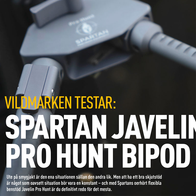 Spartan Pro Hunt bipod test