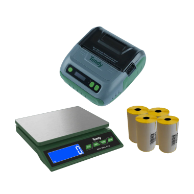 Tendy Paket, Scriptor, Libra & 4 pack etiketter